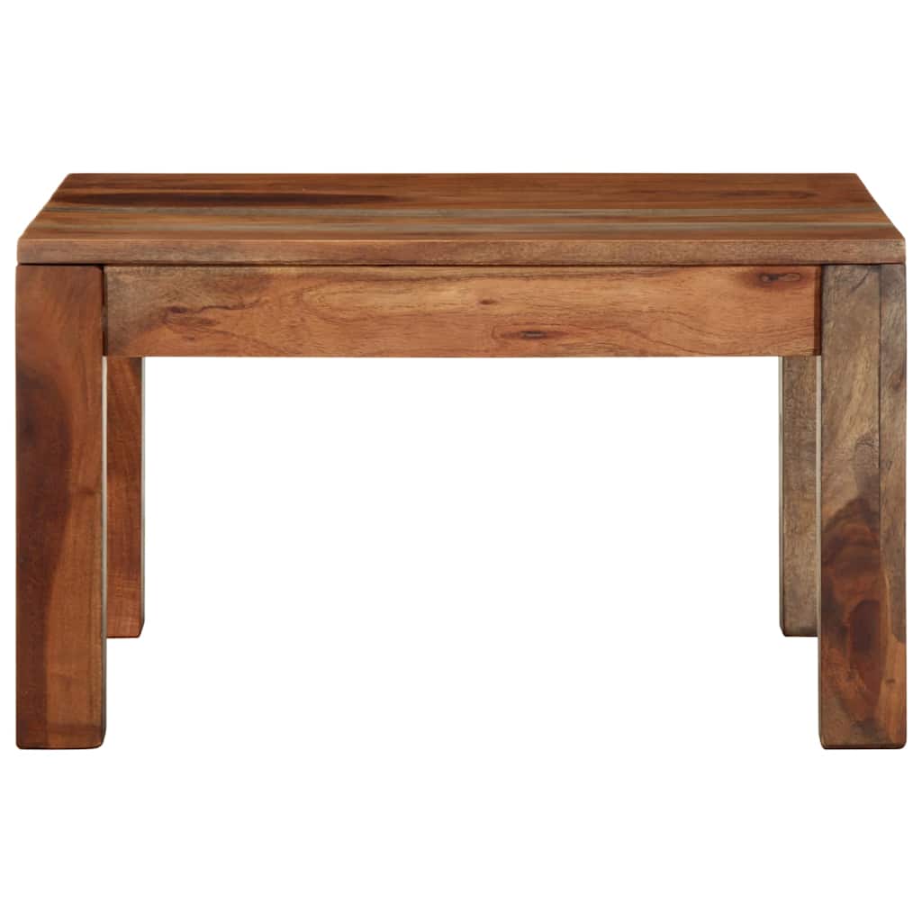 Salontafel 60x60x35 cm massief acaciahout is nu te koop bij PeponiXL, paradijselijk wonen!
