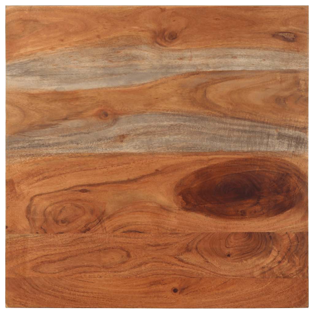 Salontafel 60x60x35 cm massief acaciahout is nu te koop bij PeponiXL, paradijselijk wonen!
