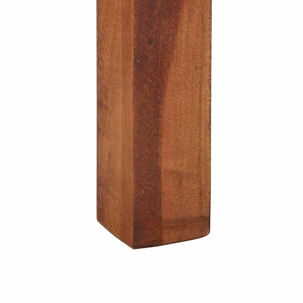 Salontafel 60x60x35 cm massief acaciahout is nu te koop bij PeponiXL, paradijselijk wonen!