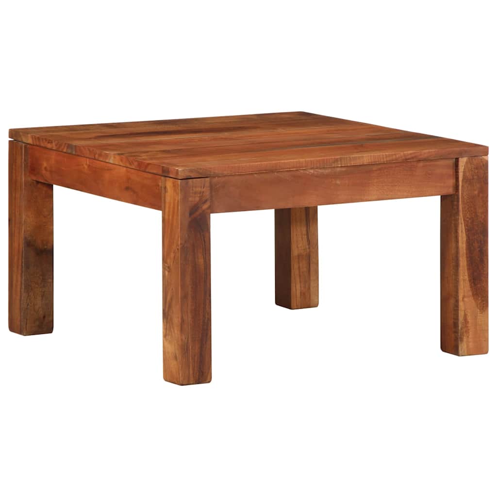 Salontafel 60x60x35 cm massief acaciahout is nu te koop bij PeponiXL, paradijselijk wonen!