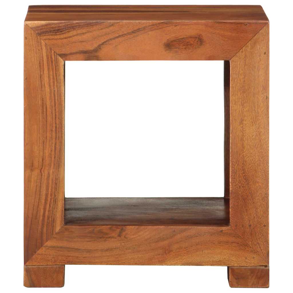 Bijzettafel 37x29x40 cm massief acaciahout is nu te koop bij PeponiXL, paradijselijk wonen!