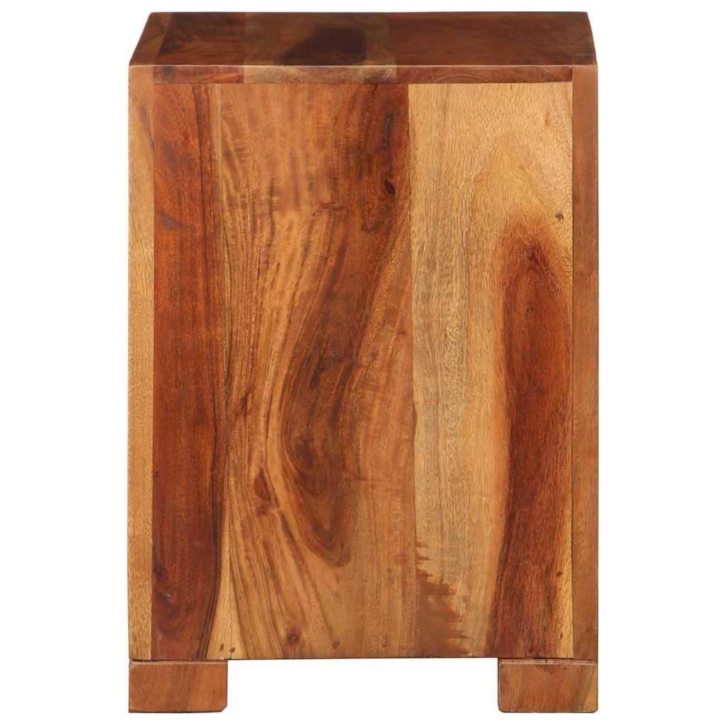 Bijzettafel 37x29x40 cm massief acaciahout is nu te koop bij PeponiXL, paradijselijk wonen!