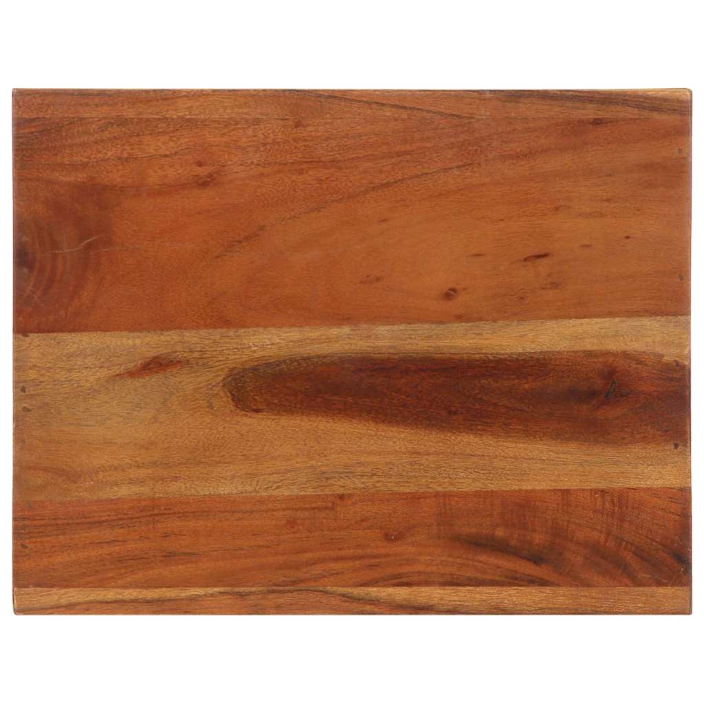 Bijzettafel 37x29x40 cm massief acaciahout is nu te koop bij PeponiXL, paradijselijk wonen!