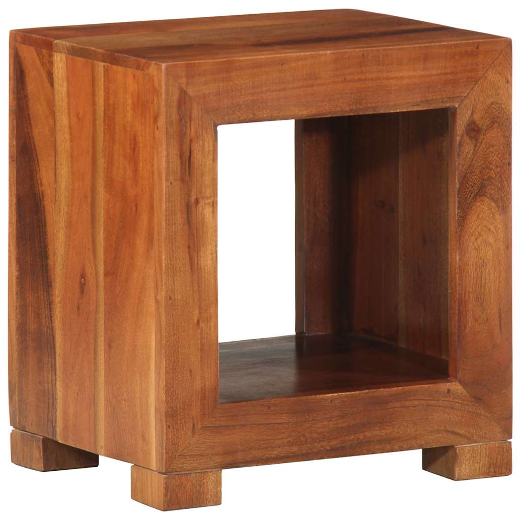 Bijzettafel 37x29x40 cm massief acaciahout is nu te koop bij PeponiXL, paradijselijk wonen!