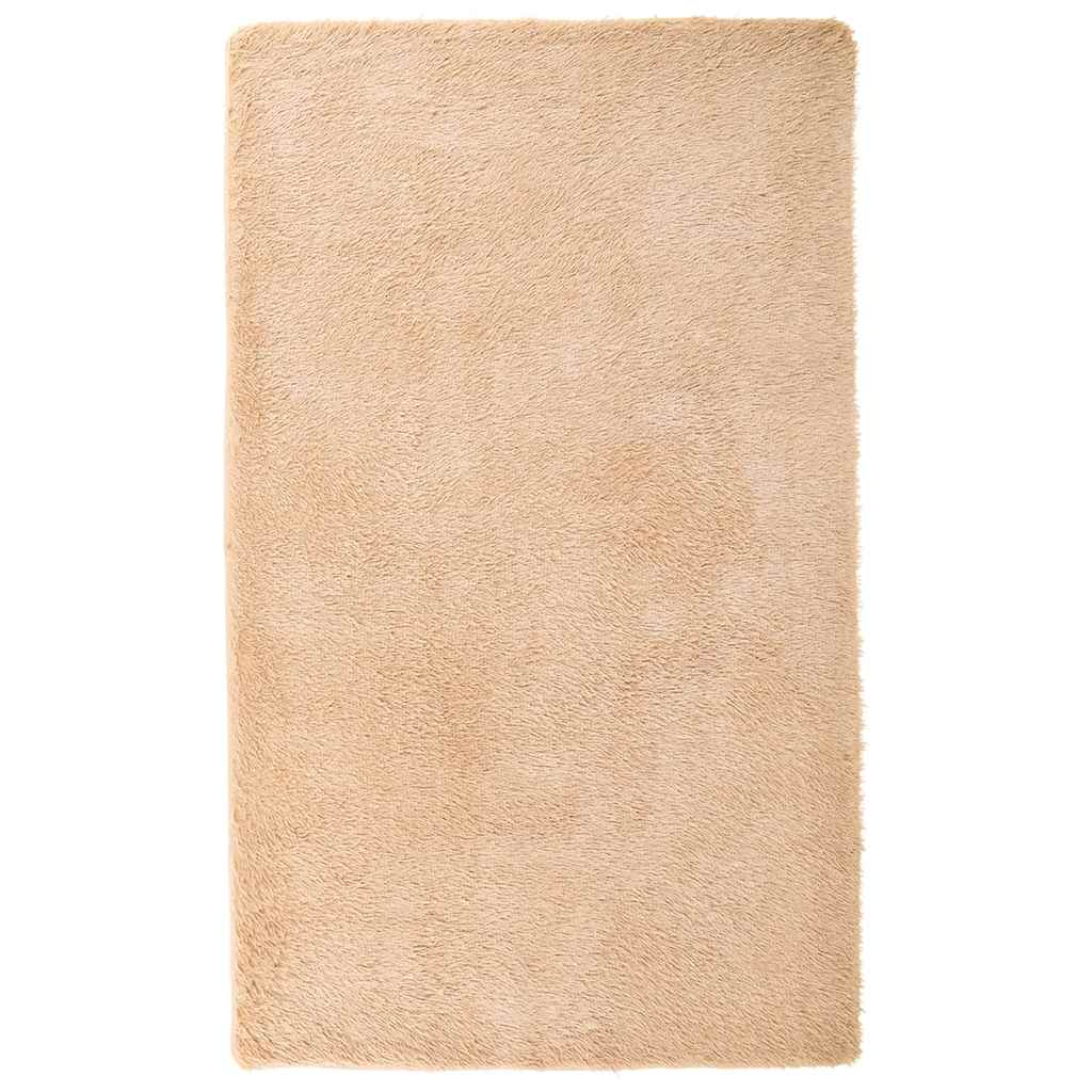 Hoogpolig vloerkleed NAVARRA 60x100 cm polyester beige is nu te koop bij PeponiXL, paradijselijk wonen!