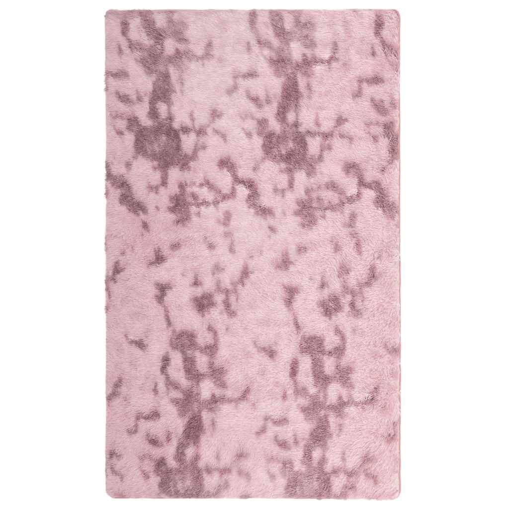 Hoogpolig vloerkleed NAVARRA 60x100 cm polyester stoffig roze is nu te koop bij PeponiXL, paradijselijk wonen!