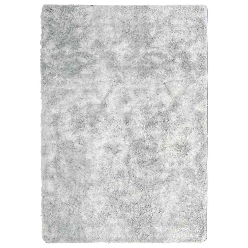 Hoogpolig vloerkleed NAVARRA 120x170 cm polyester lichtgrijs is nu te koop bij PeponiXL, paradijselijk wonen!