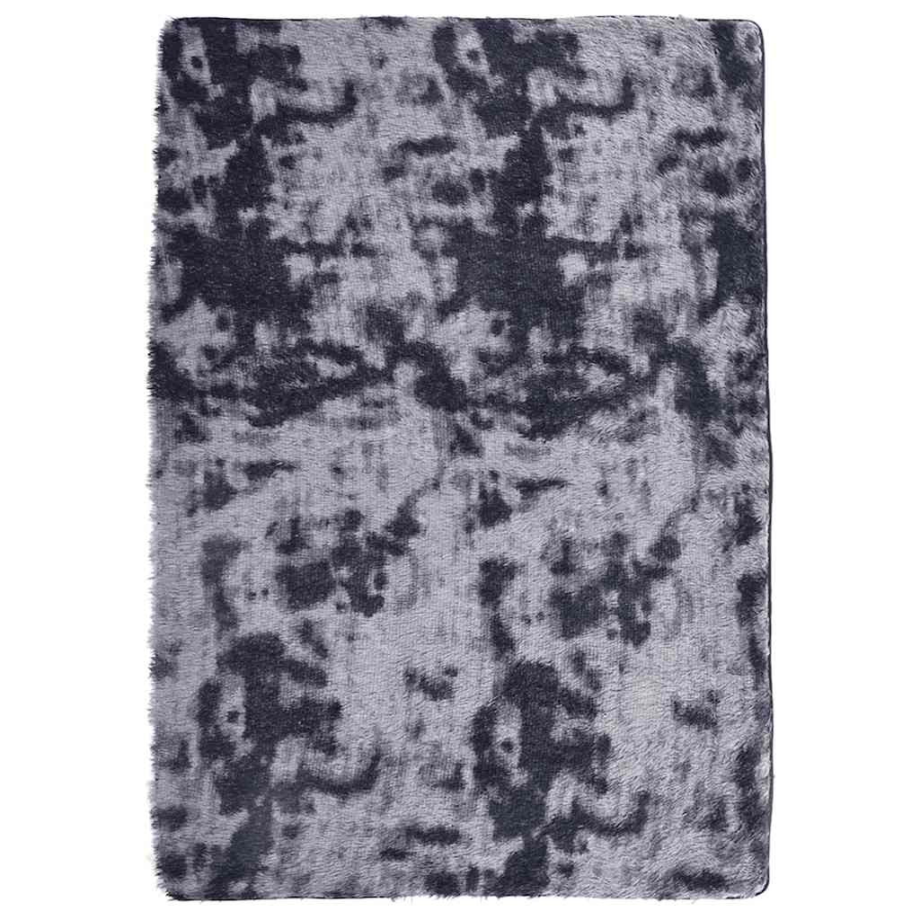 Hoogpolig vloerkleed NAVARRA 160x230 cm polyester donkergrijs is nu te koop bij PeponiXL, paradijselijk wonen!