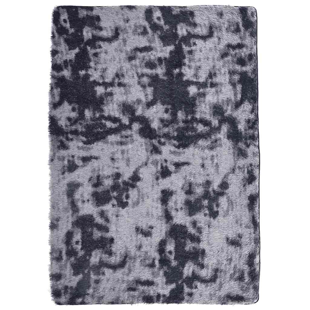 Hoogpolig vloerkleed NAVARRA 240x340 cm polyester donkergrijs is nu te koop bij PeponiXL, paradijselijk wonen!
