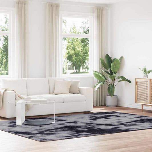 Hoogpolig vloerkleed NAVARRA 240x340 cm polyester donkergrijs is nu te koop bij PeponiXL, paradijselijk wonen!