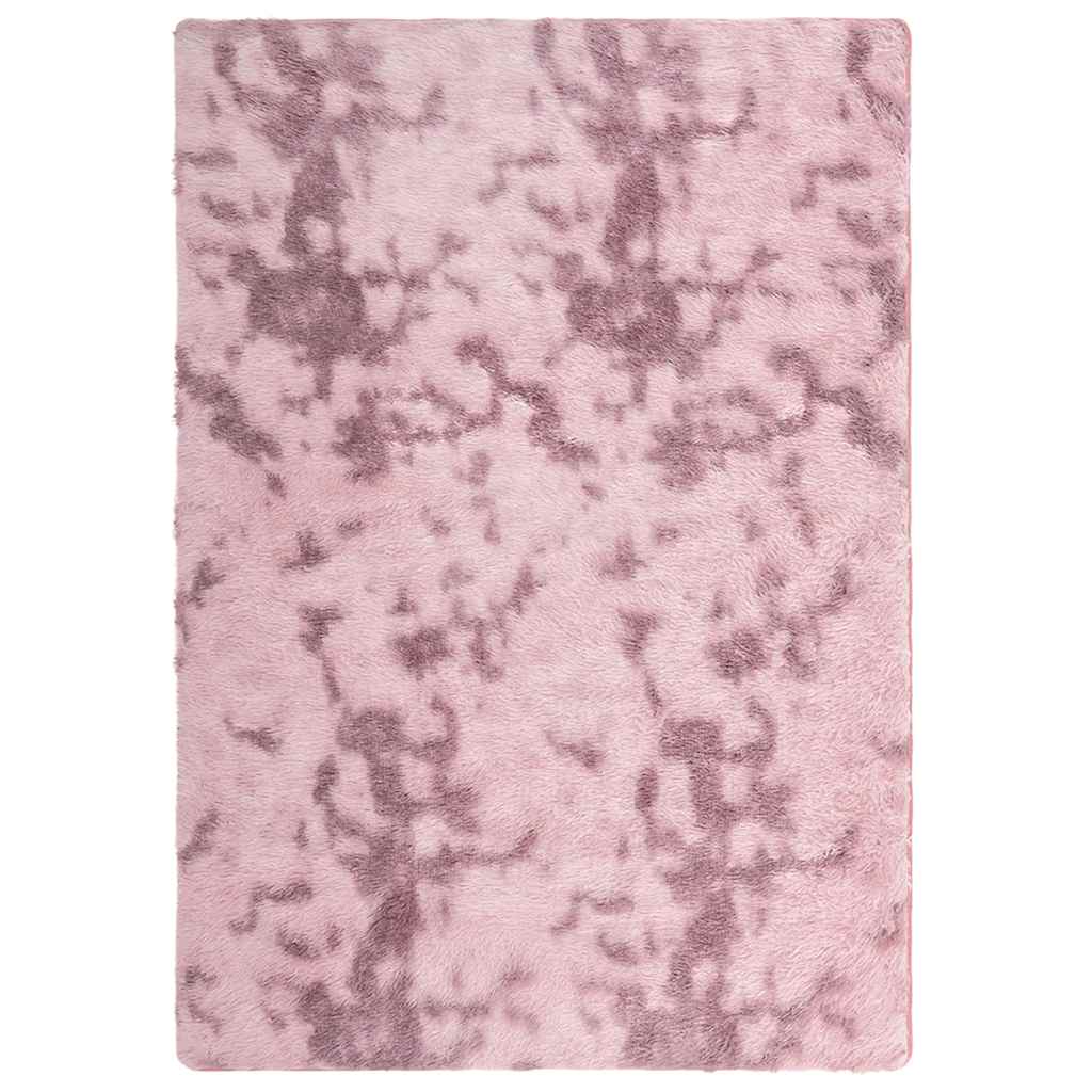 Hoogpolig vloerkleed NAVARRA 240x340 cm polyester stoffig roze is nu te koop bij PeponiXL, paradijselijk wonen!