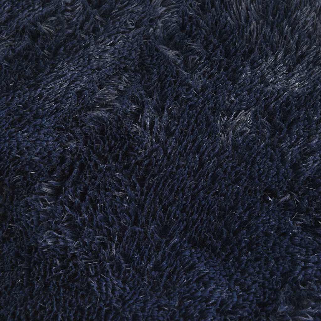 Hoogpolig vloerkleed NAVARRA 240x340 cm polyester marineblauw is nu te koop bij PeponiXL, paradijselijk wonen!