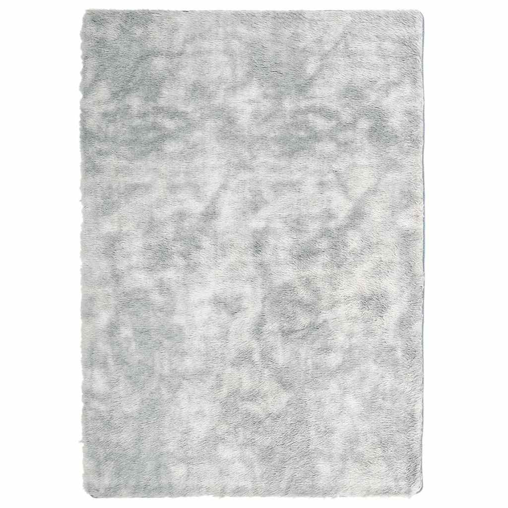 Hoogpolig vloerkleed NAVARRA 240x340 cm polyester zilvergrijs is nu te koop bij PeponiXL, paradijselijk wonen!
