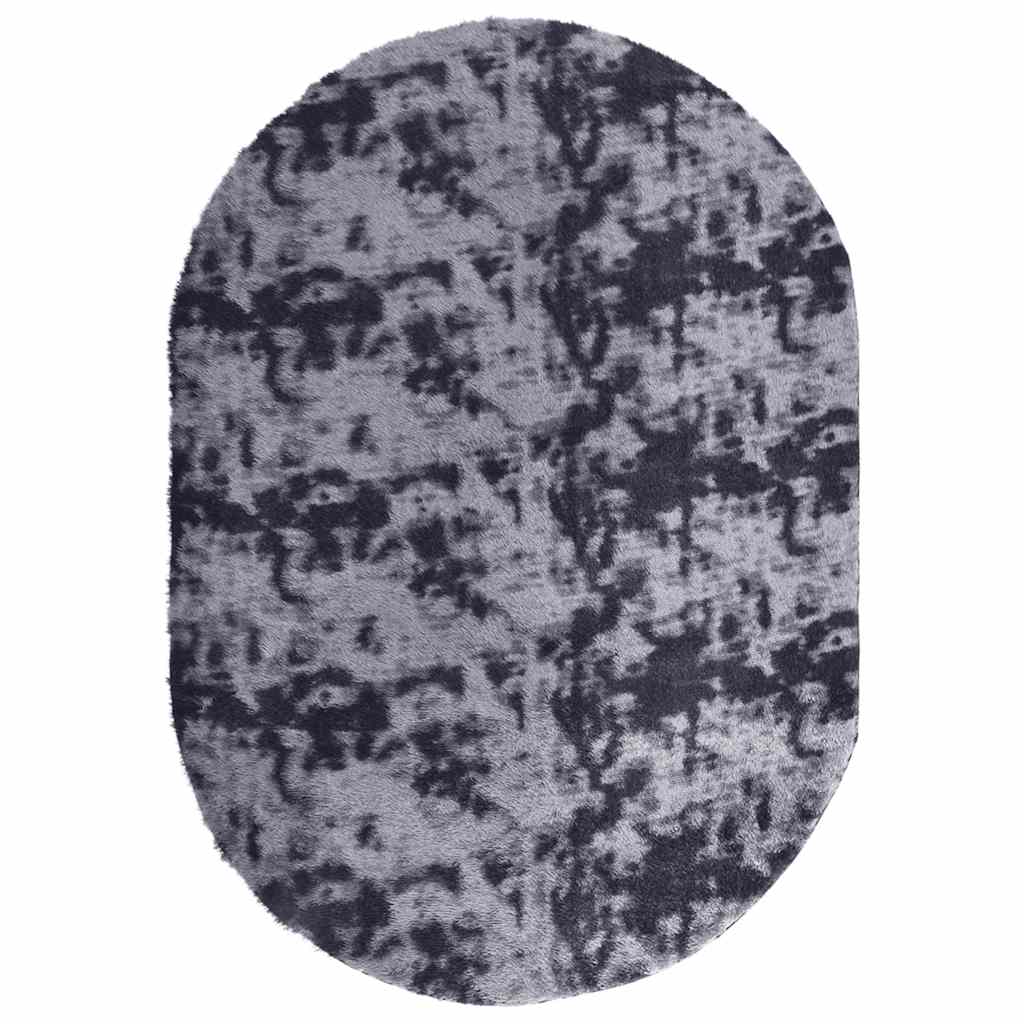 Hoogpolig vloerkleed NAVARRA 300x200 cm polyester donkergrijs is nu te koop bij PeponiXL, paradijselijk wonen!