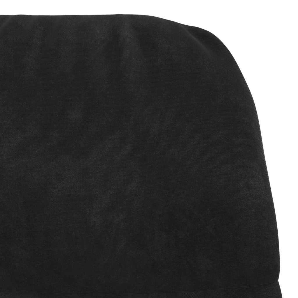 Relaxstoel fluweel zwart is nu te koop bij PeponiXL, paradijselijk wonen!