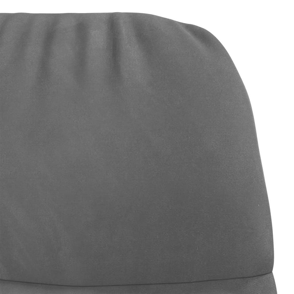 Schommelstoel fluweel donkergrijs is nu te koop bij PeponiXL, paradijselijk wonen!