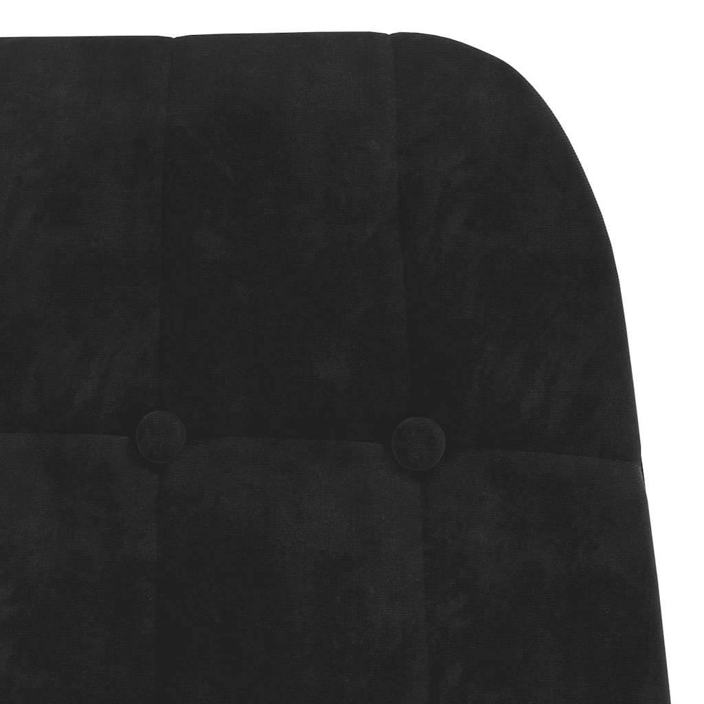 Relaxstoel fluweel zwart is nu te koop bij PeponiXL, paradijselijk wonen!