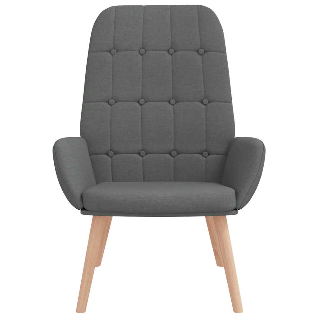 Relaxstoel stof donkergrijs is nu te koop bij PeponiXL, paradijselijk wonen!
