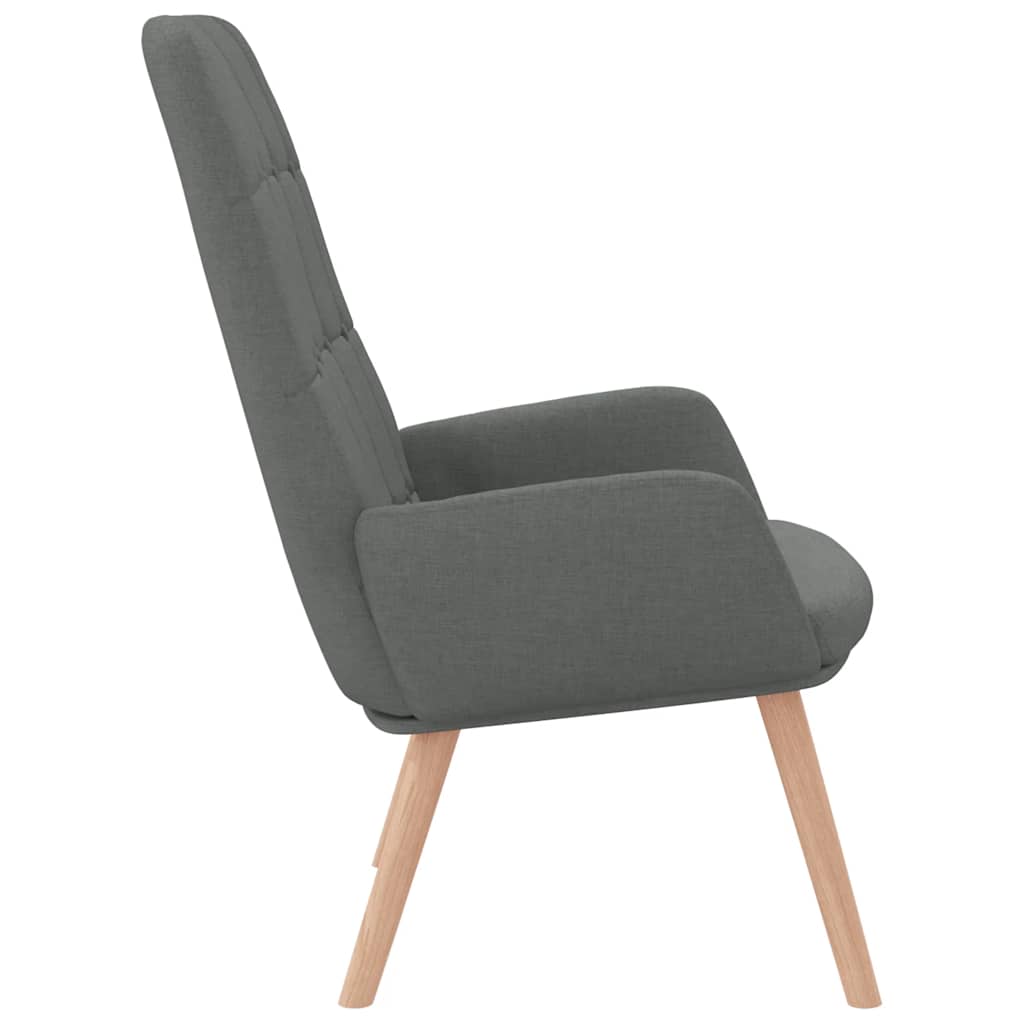 Relaxstoel stof donkergrijs is nu te koop bij PeponiXL, paradijselijk wonen!