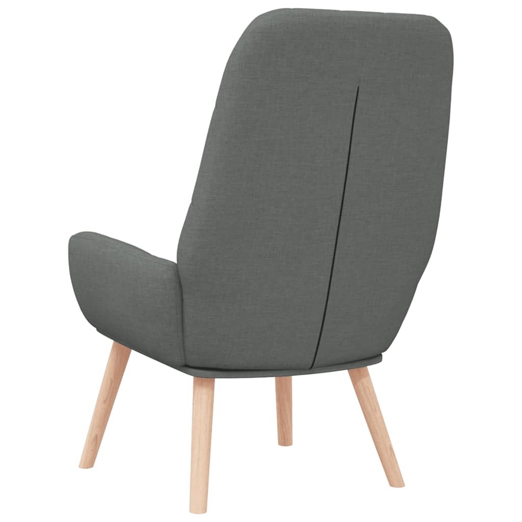 Relaxstoel stof donkergrijs is nu te koop bij PeponiXL, paradijselijk wonen!