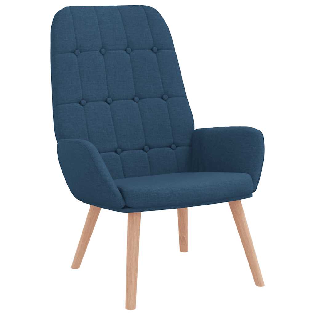 Relaxstoel stof blauw is nu te koop bij PeponiXL, paradijselijk wonen!