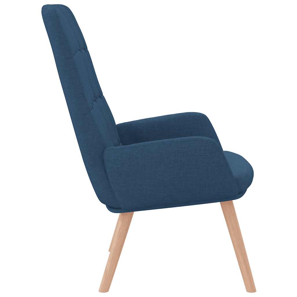 Relaxstoel stof blauw is nu te koop bij PeponiXL, paradijselijk wonen!