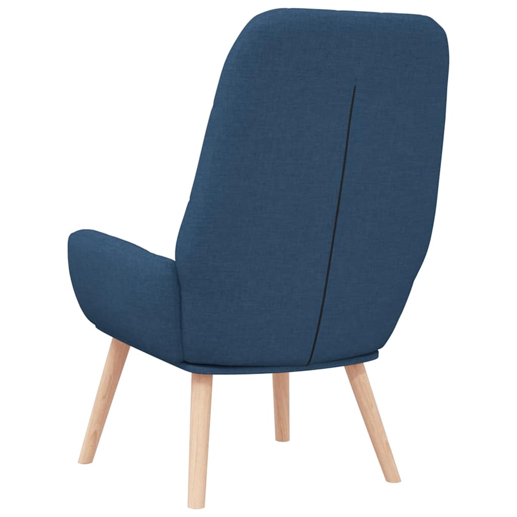 Relaxstoel stof blauw is nu te koop bij PeponiXL, paradijselijk wonen!