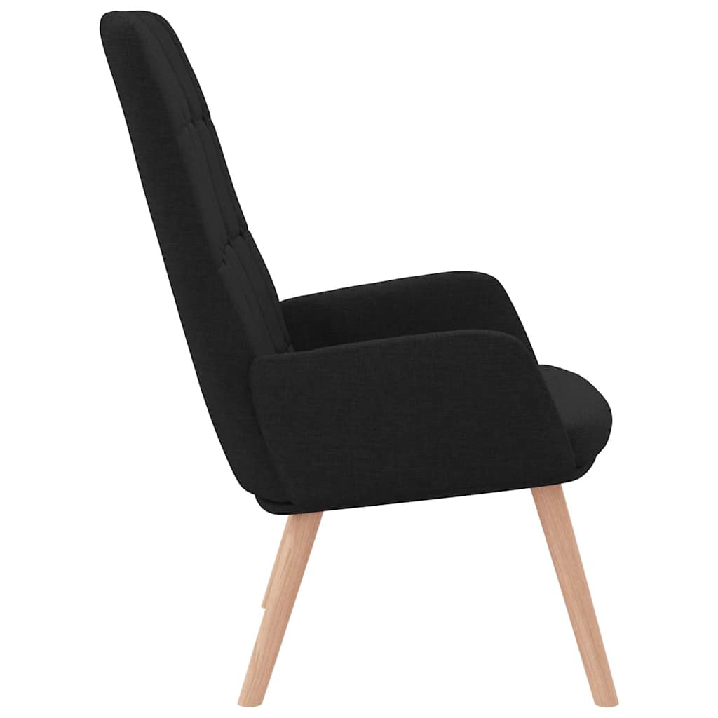 Relaxstoel stof zwart is nu te koop bij PeponiXL, paradijselijk wonen!