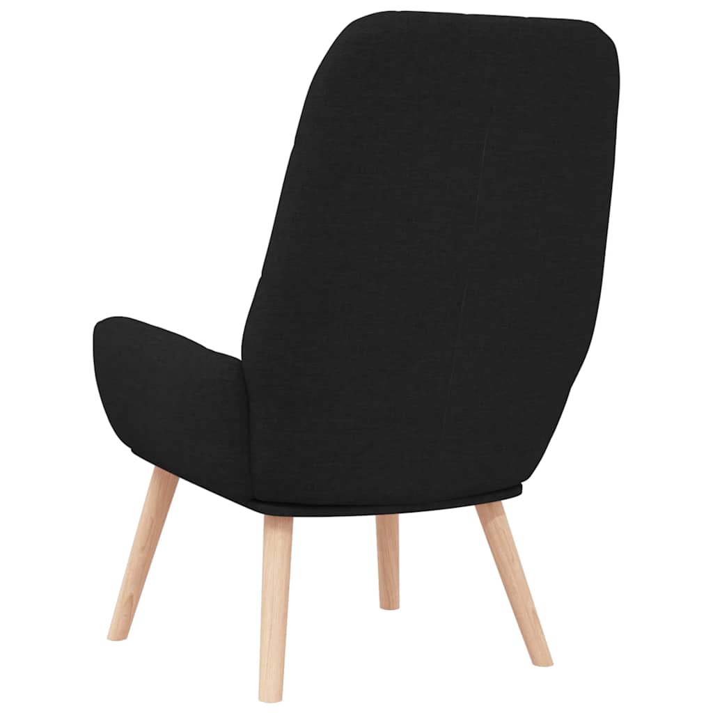 Relaxstoel stof zwart is nu te koop bij PeponiXL, paradijselijk wonen!