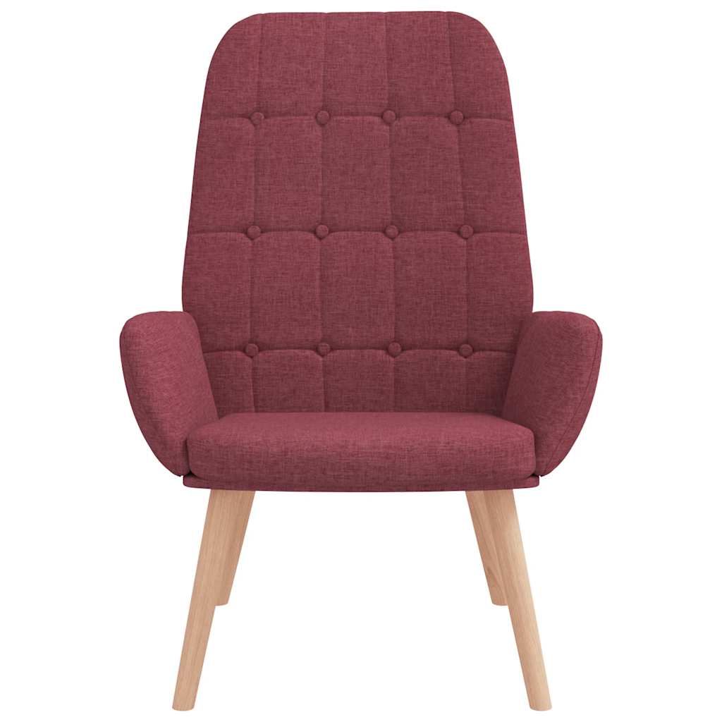 Relaxstoel stof wijnrood is nu te koop bij PeponiXL, paradijselijk wonen!