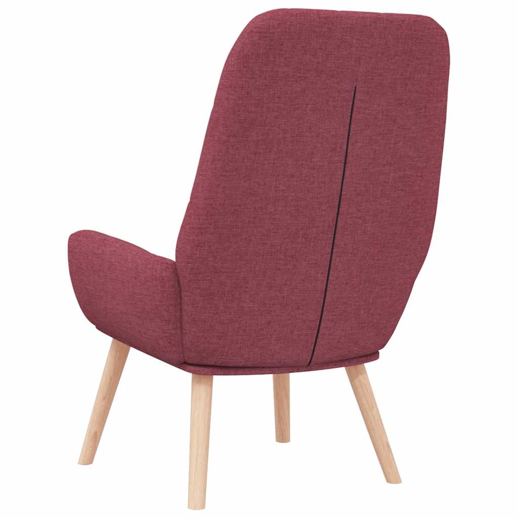 Relaxstoel stof wijnrood is nu te koop bij PeponiXL, paradijselijk wonen!