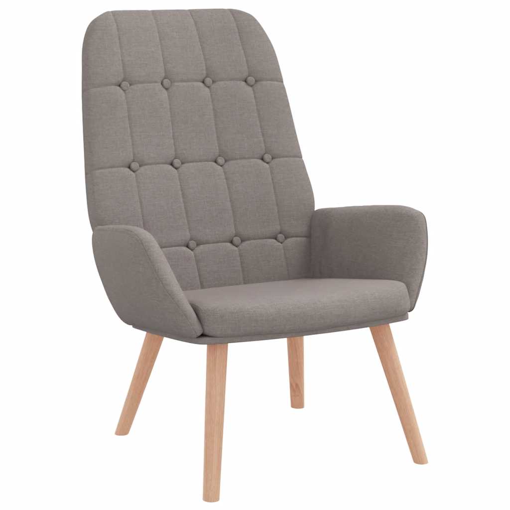 Relaxstoel stof taupe is nu te koop bij PeponiXL, paradijselijk wonen!