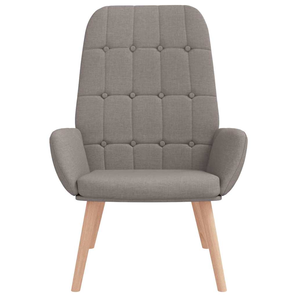 Relaxstoel stof taupe is nu te koop bij PeponiXL, paradijselijk wonen!