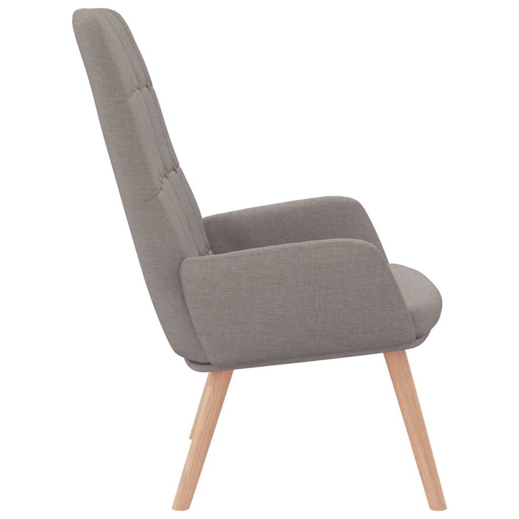 Relaxstoel stof taupe is nu te koop bij PeponiXL, paradijselijk wonen!