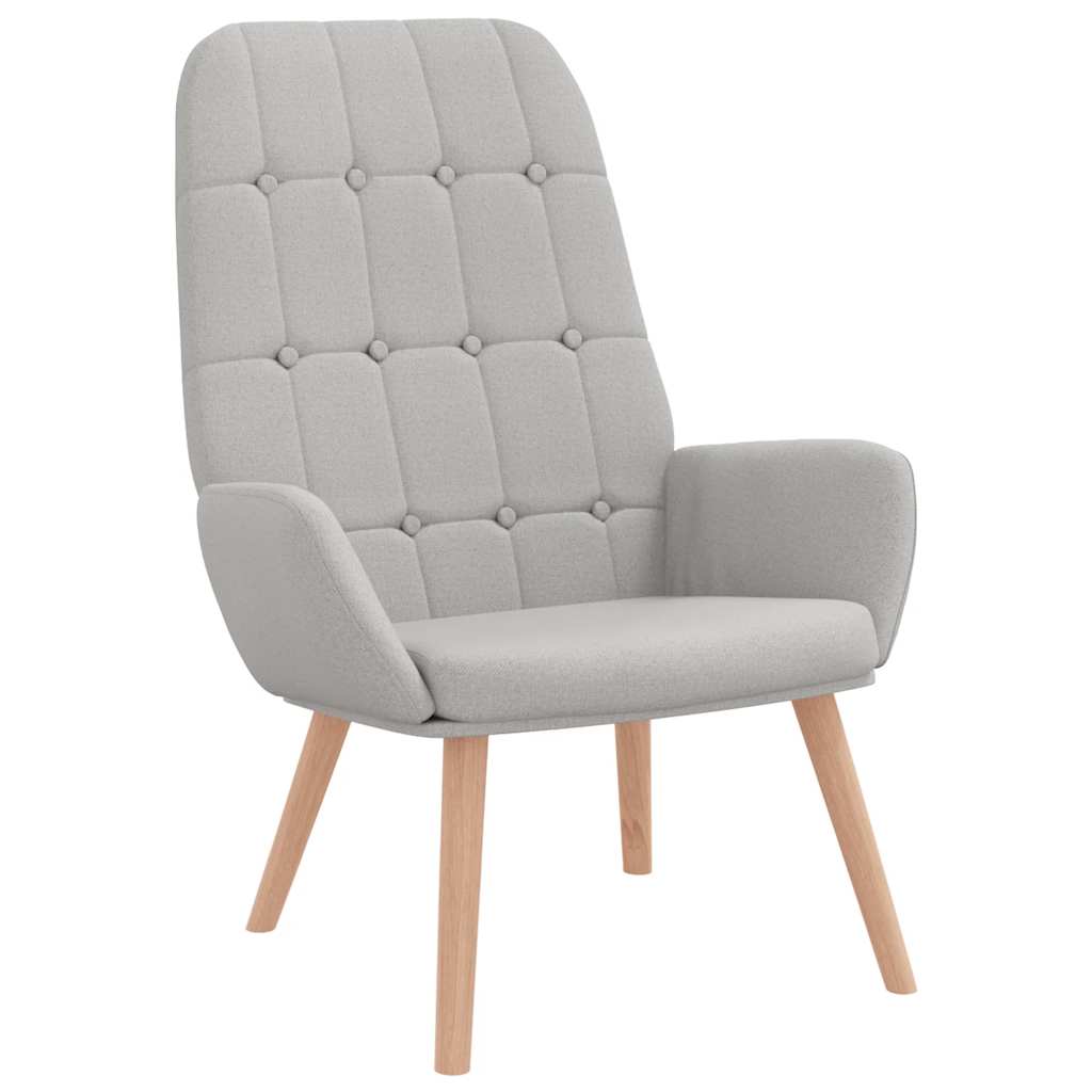 Relaxstoel stof wolk grijs is nu te koop bij PeponiXL, paradijselijk wonen!