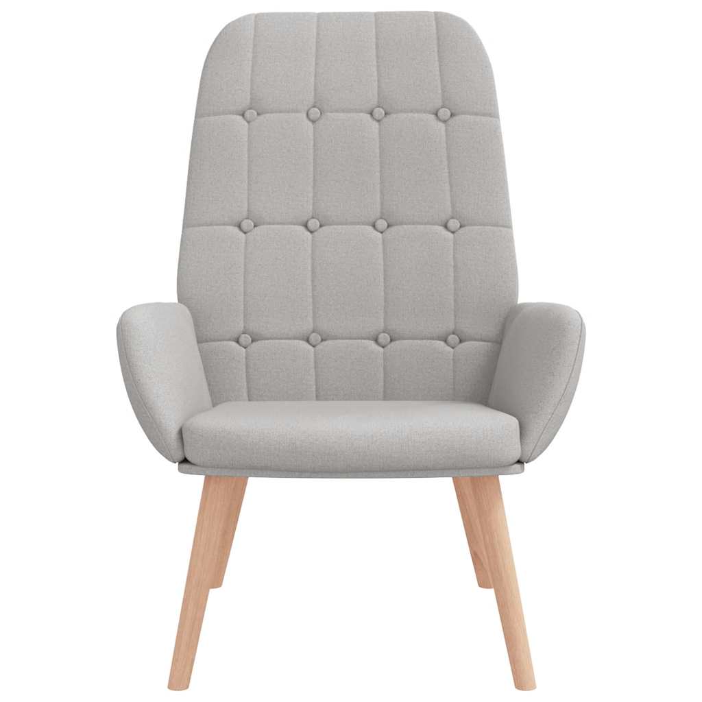 Relaxstoel stof wolk grijs is nu te koop bij PeponiXL, paradijselijk wonen!