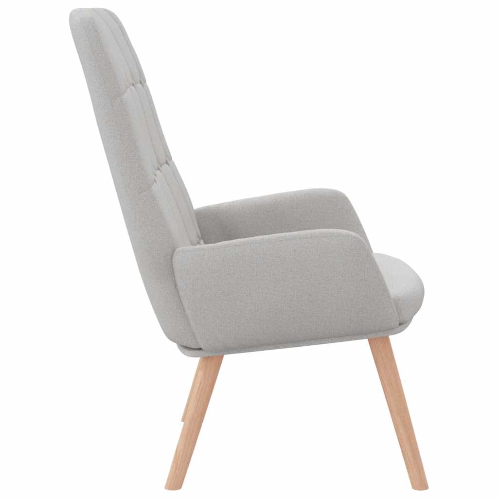 Relaxstoel stof wolk grijs is nu te koop bij PeponiXL, paradijselijk wonen!