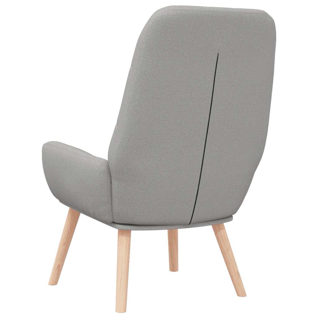 Relaxstoel stof wolk grijs is nu te koop bij PeponiXL, paradijselijk wonen!