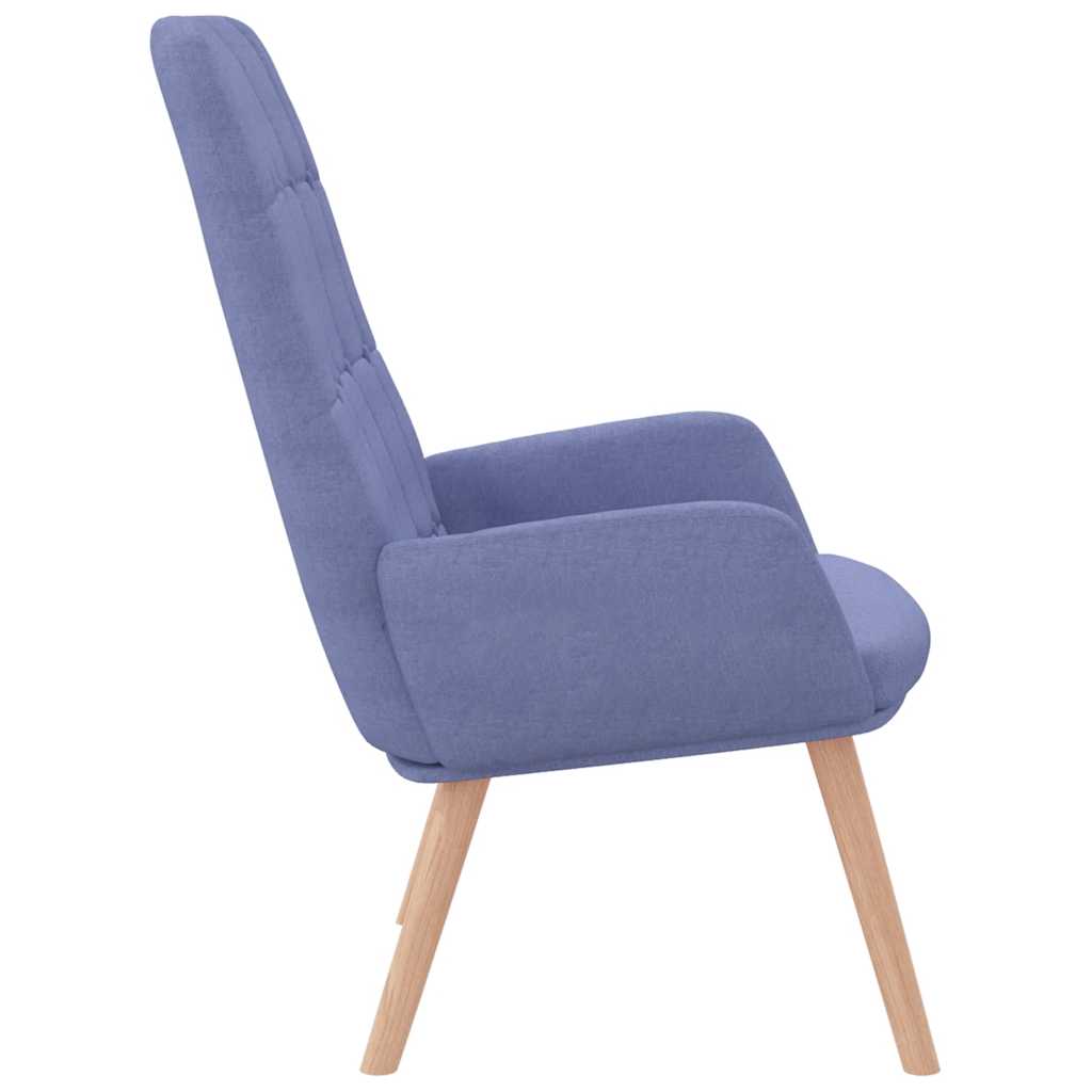 Relaxstoel stof jeansblauw is nu te koop bij PeponiXL, paradijselijk wonen!