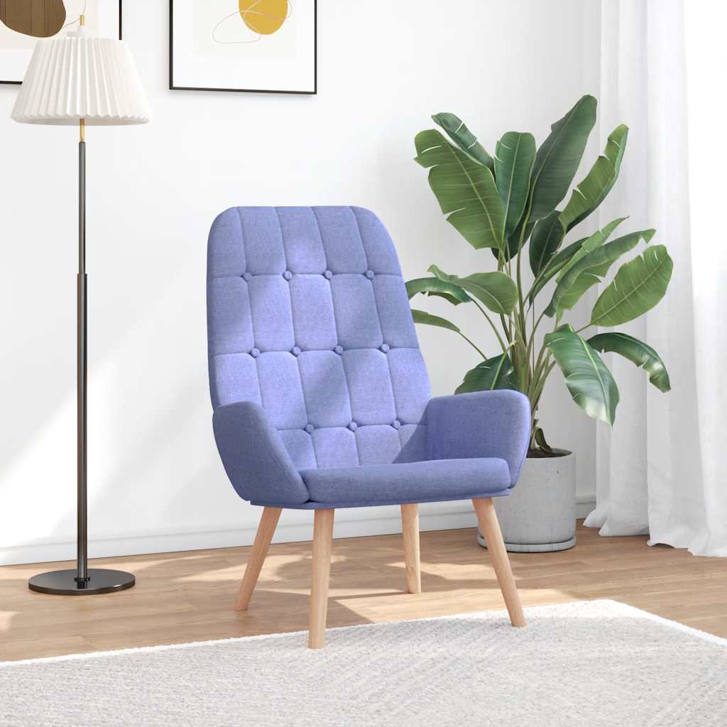 Relaxstoel stof jeansblauw is nu te koop bij PeponiXL, paradijselijk wonen!
