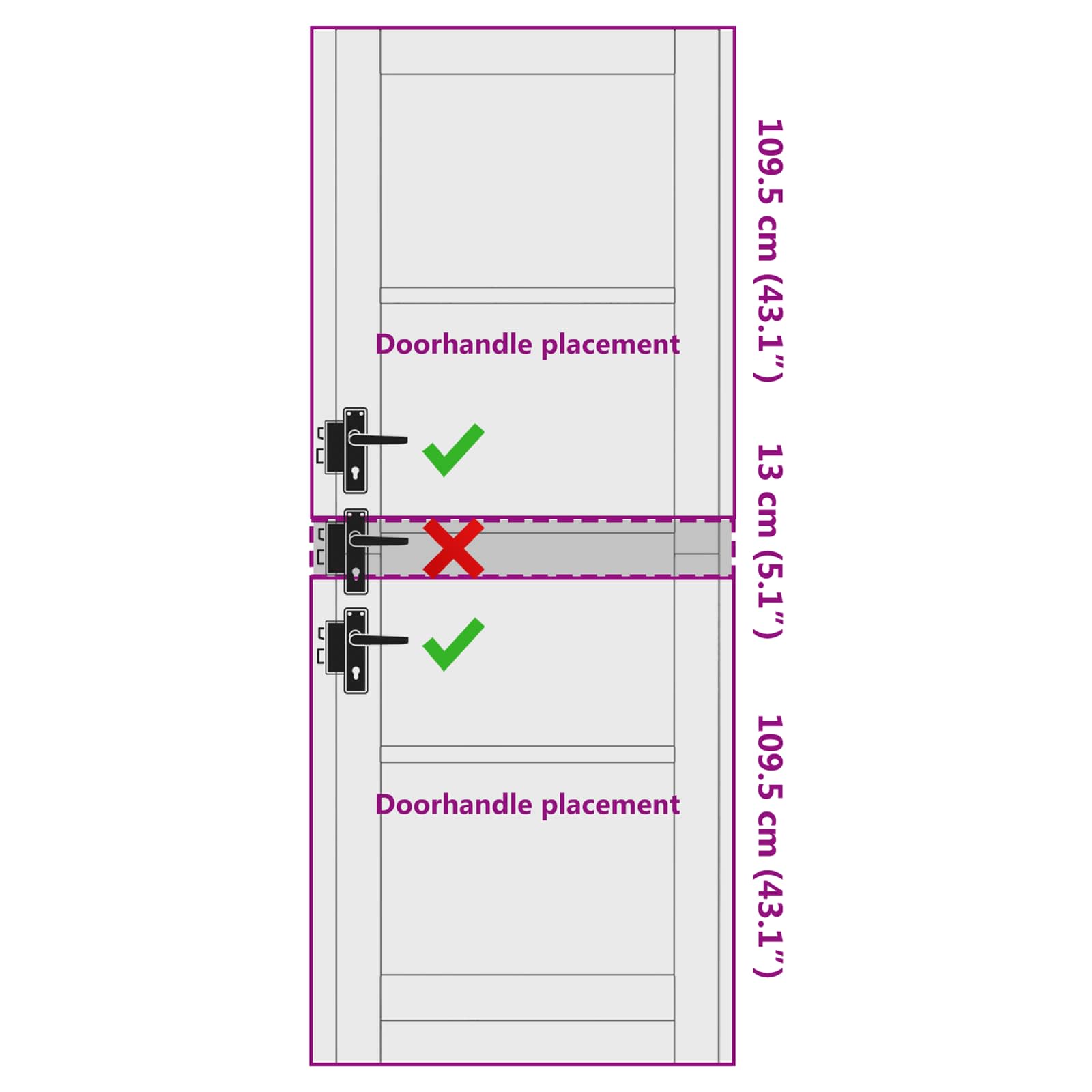 Binnendeur ORKDAL Bruin 78 x 232 cm is nu te koop bij PeponiXL, paradijselijk wonen!