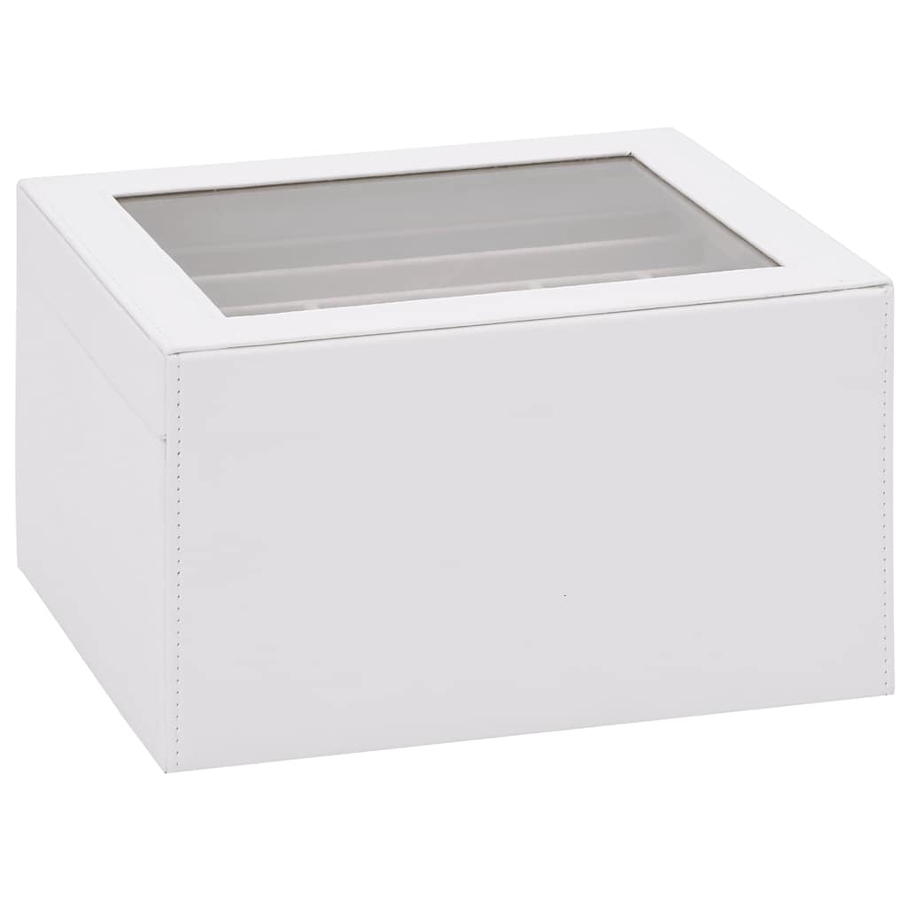 Sieradendoosje 3-laags 23x20,5x14 cm wit is nu te koop bij PeponiXL, paradijselijk wonen!