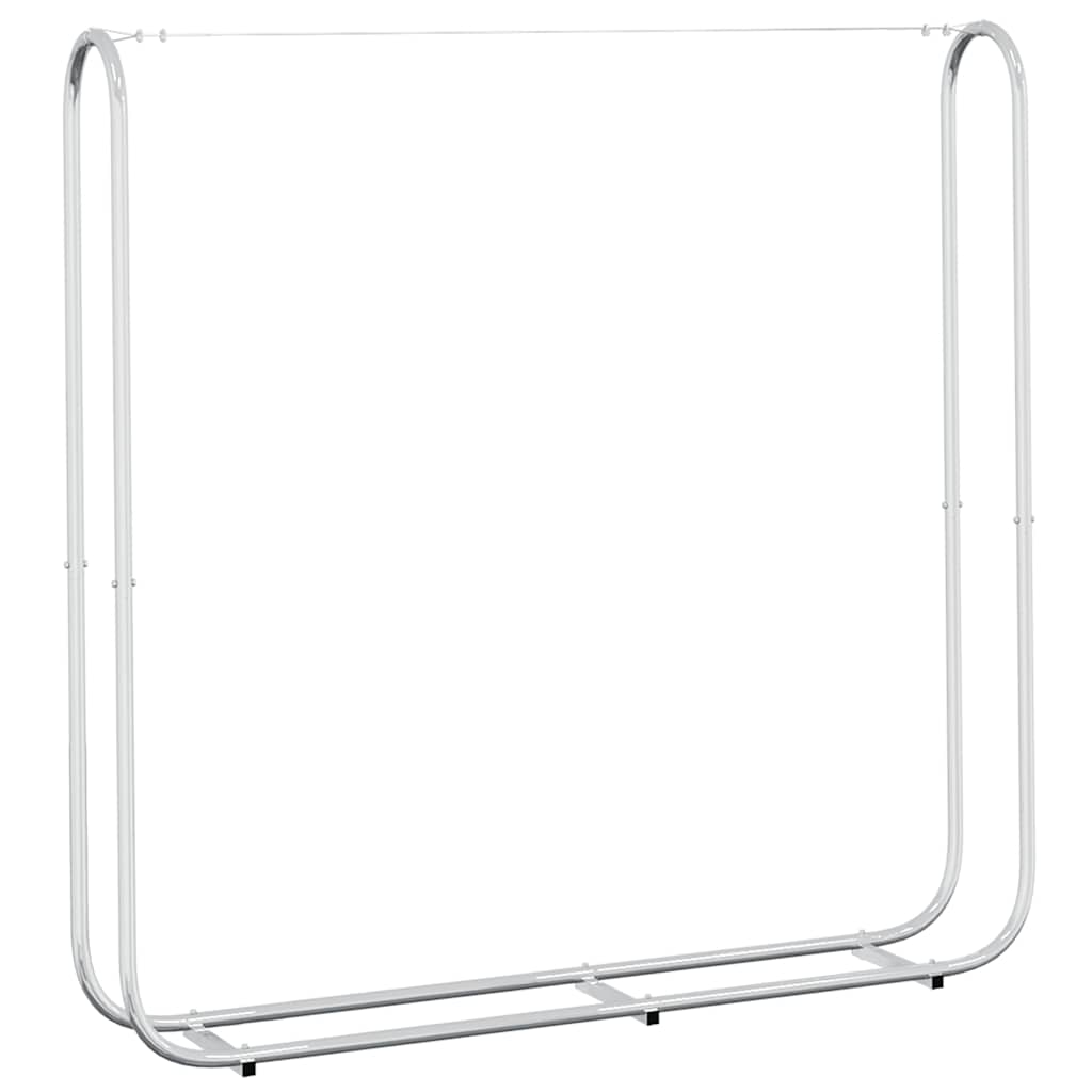 Haardhoutrek 150x25x150 cm gegalvaniseerd staal is nu te koop bij PeponiXL, paradijselijk wonen!