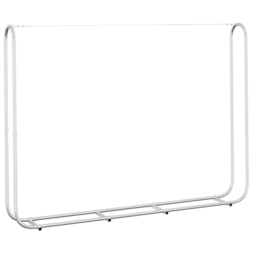 Haardhoutrek 200x25x150 cm gegalvaniseerd staal is nu te koop bij PeponiXL, paradijselijk wonen!