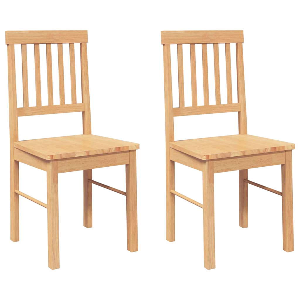 Eetkamerstoelen met kussens 2 st massief hout rubber is nu te koop bij PeponiXL, paradijselijk wonen!