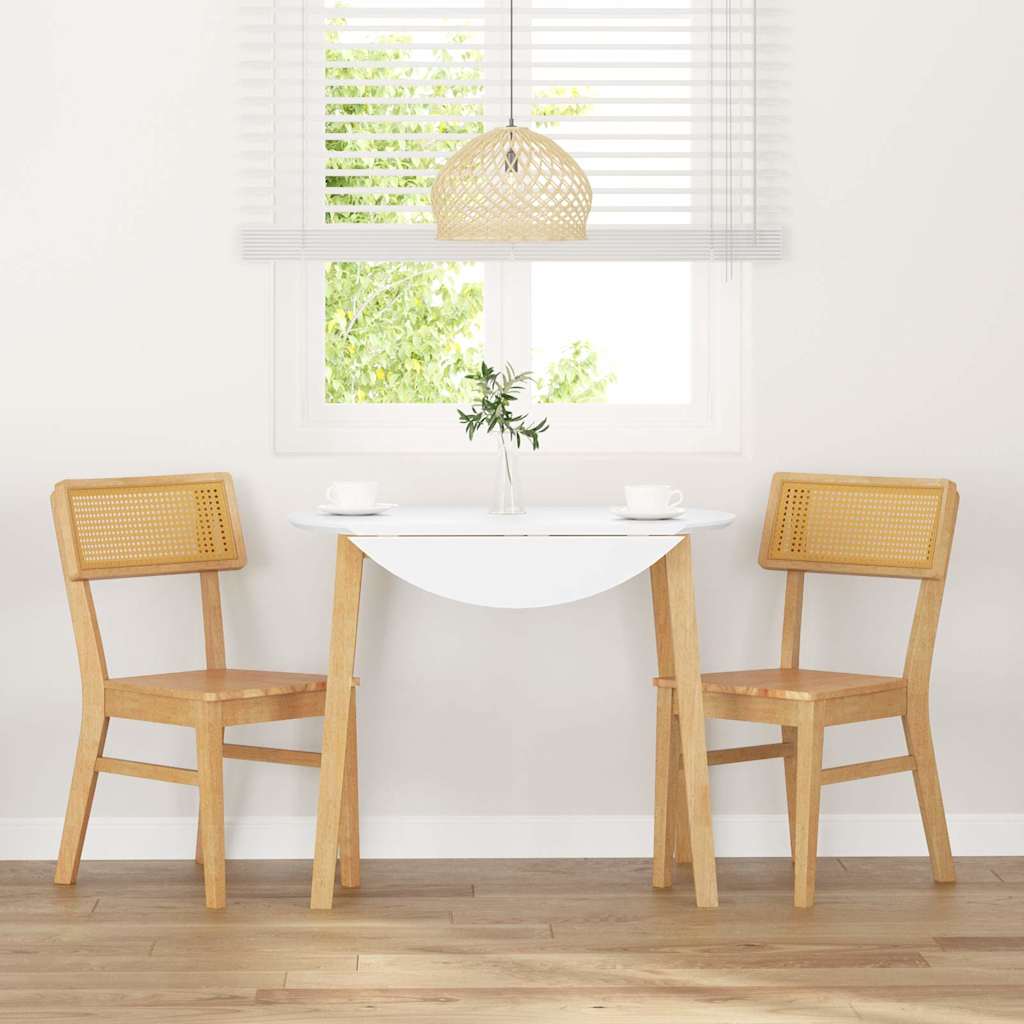 Eetkamerstoelen 2 st massief hout rubber is nu te koop bij PeponiXL, paradijselijk wonen!