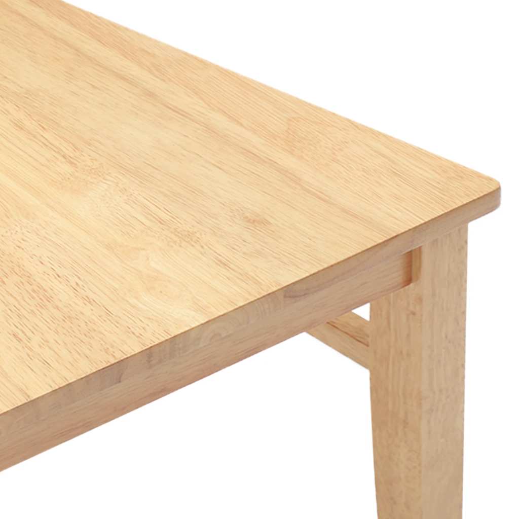 Eetkamerstoelen 2 st massief hout rubber is nu te koop bij PeponiXL, paradijselijk wonen!