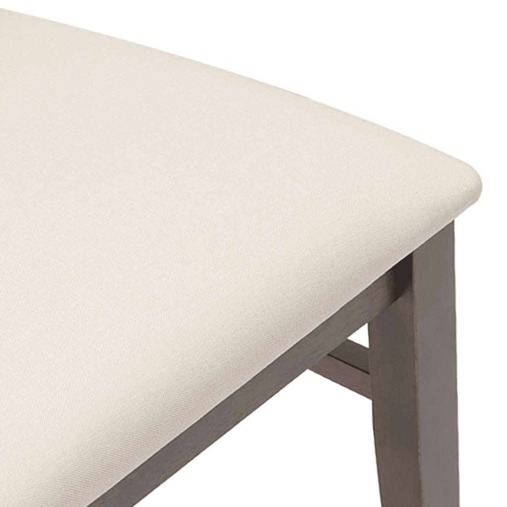 Eetkamerstoelen met kussens 2 stuks bruin massief hout rubber is nu te koop bij PeponiXL, paradijselijk wonen!