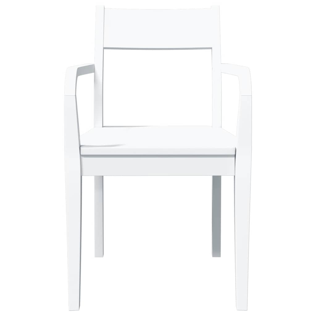 Eetkamerstoelen 2 st massief hout rubber wit is nu te koop bij PeponiXL, paradijselijk wonen!