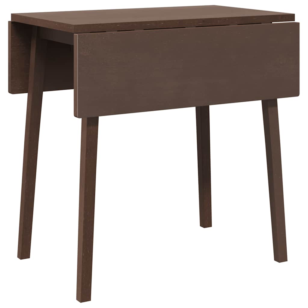 Eettafel bruin massief hout rubber is nu te koop bij PeponiXL, paradijselijk wonen!
